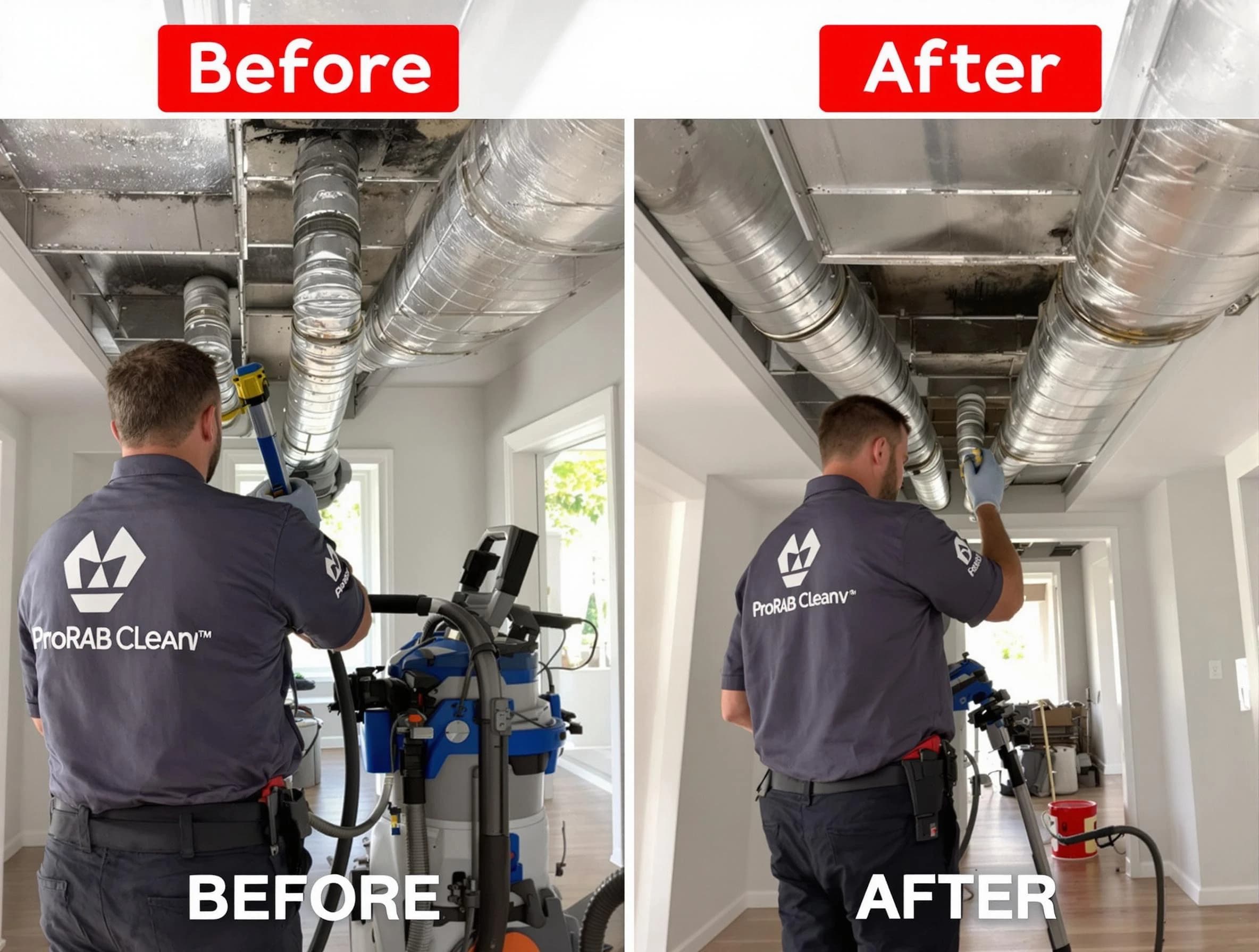 Broomfield Air Duct Cleaning expert performing thorough residential duct cleaning in a Broomfield home