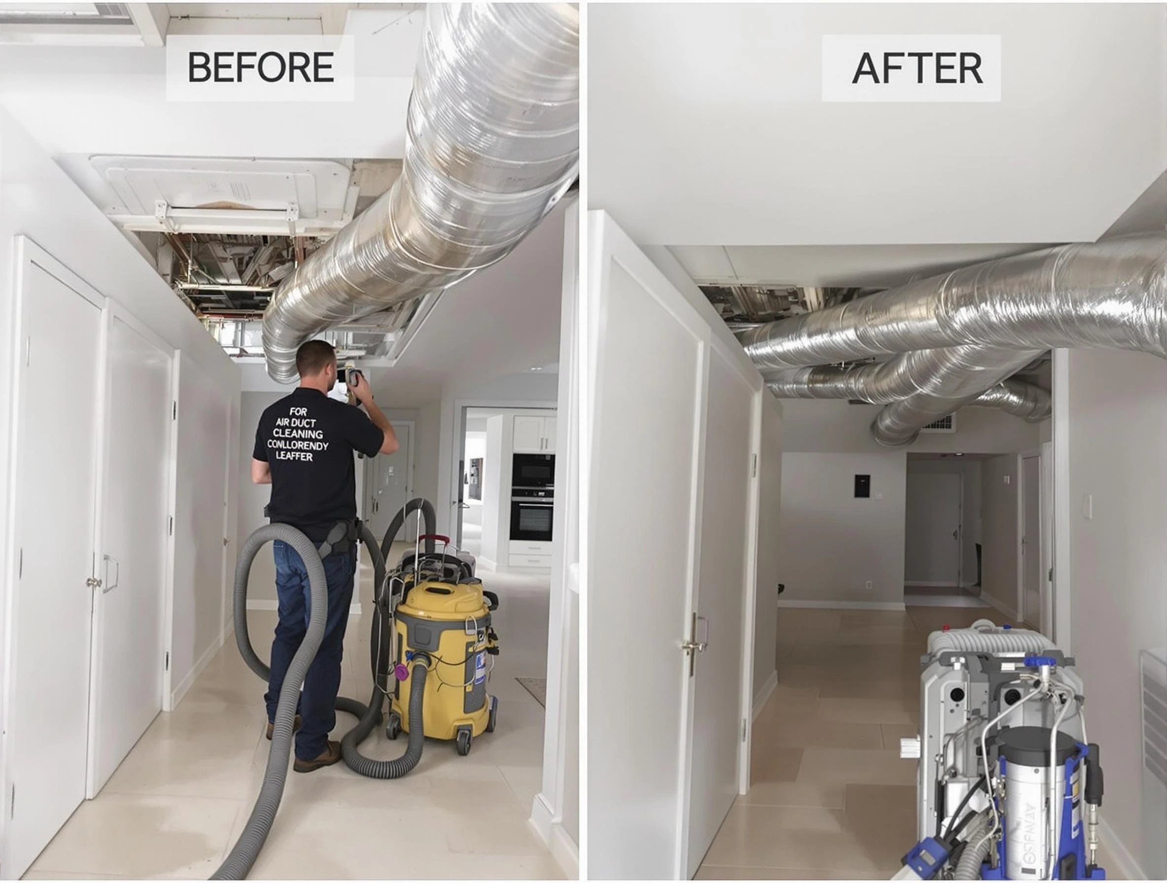 Broomfield Air Duct Cleaning professional performing thorough air duct cleaning in Broomfield