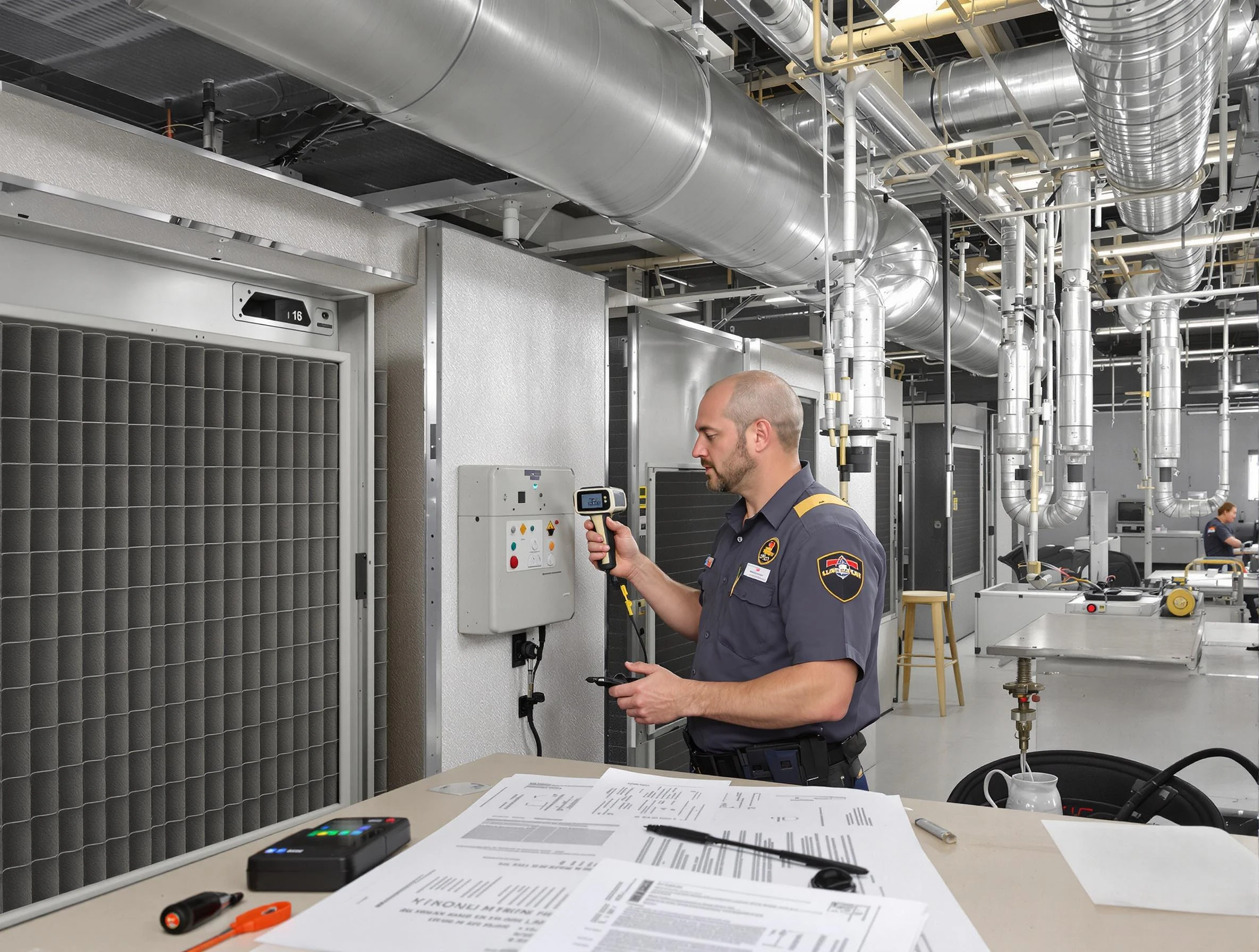 Professional filter system inspection by Broomfield Air Duct Cleaning in Broomfield